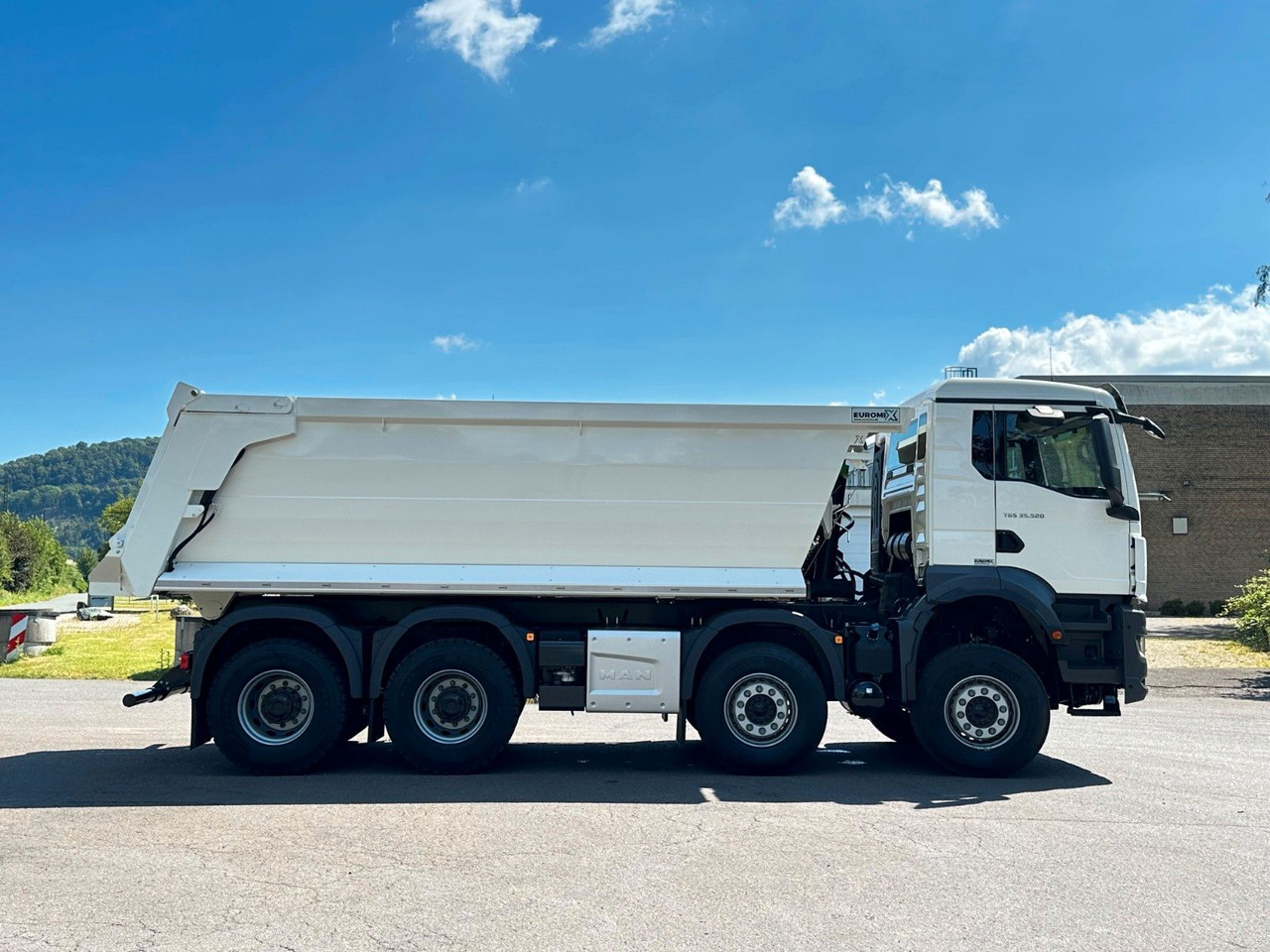 מזהיר MAN TGS 37.520 8x4 EuromixMTP Mulden Kipper: תמונה 13