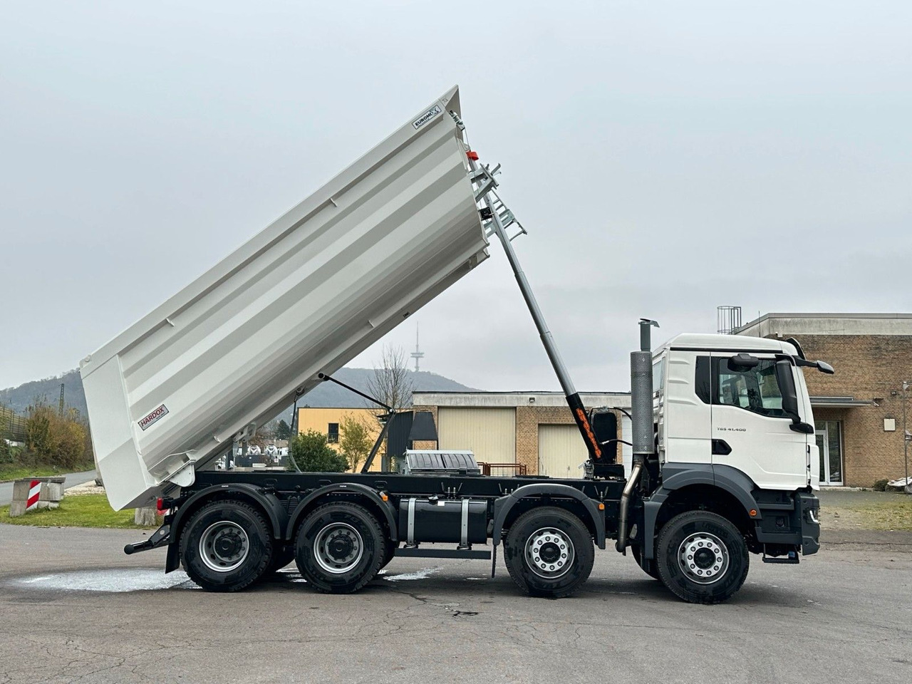 מזהיר MAN TGS 41.400 8x4 /  EUROMIX MTP 20m³/ EURO2 Kipper: תמונה 14