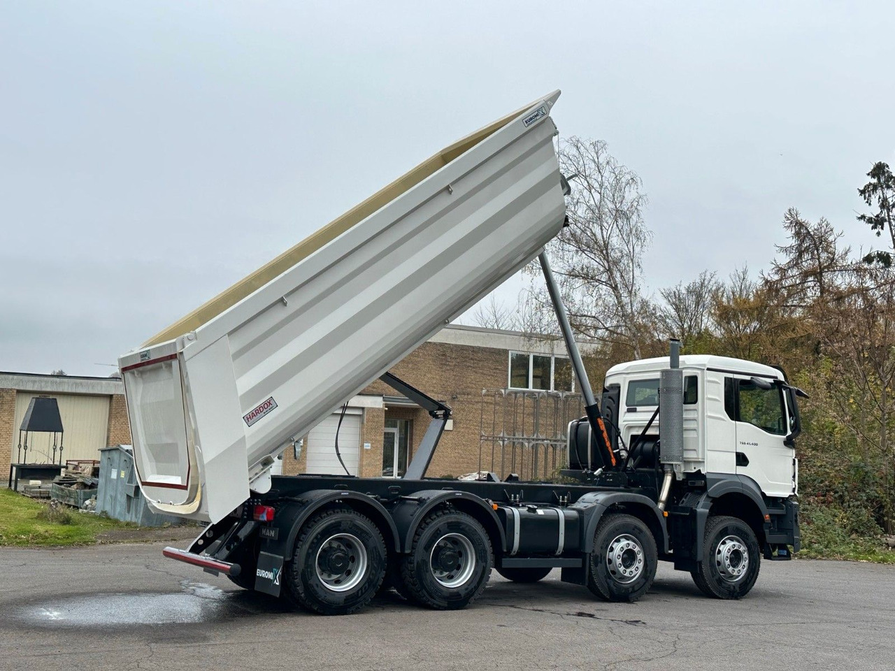 מזהיר MAN TGS 41.400 8x4 /  EUROMIX MTP 20m³/ EURO2 Kipper: תמונה 13