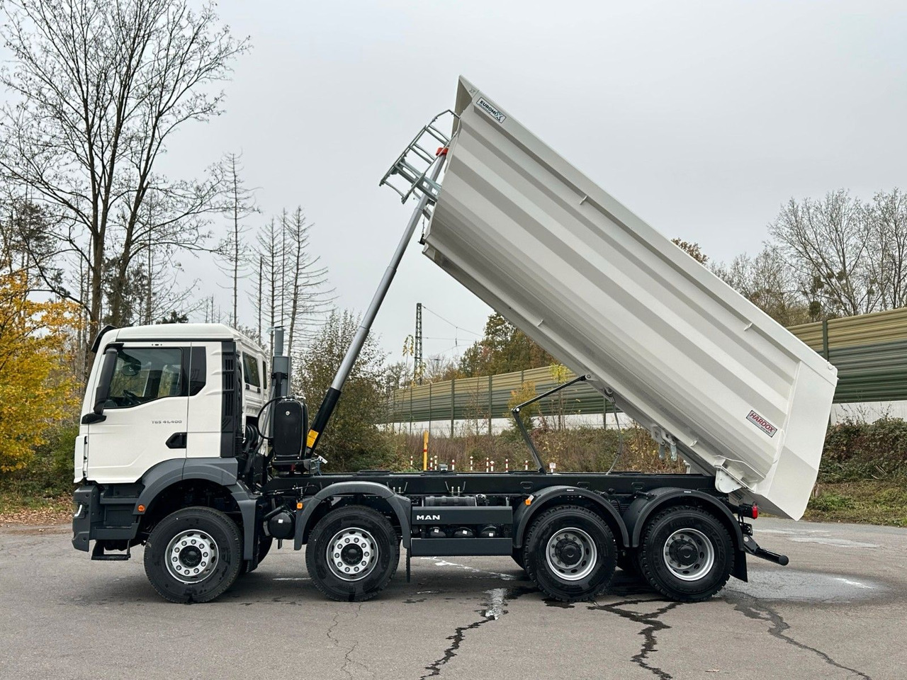 מזהיר MAN TGS 41.400 8x4 /  EUROMIX MTP 20m³/ EURO2 Kipper: תמונה 10