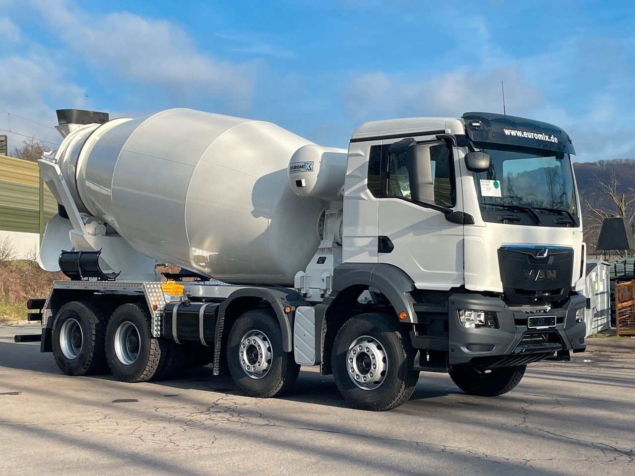 MAN TGS 41.400 8x4 / EuromixMTP EM 10m³ R/ EURO 5 - משאית מערבלת בטון: תמונה 1 MAN TGS 41.400 8x4 / EuromixMTP EM 10m³ R/ EURO 5 - משאית מערבלת בטון: תמונה 1