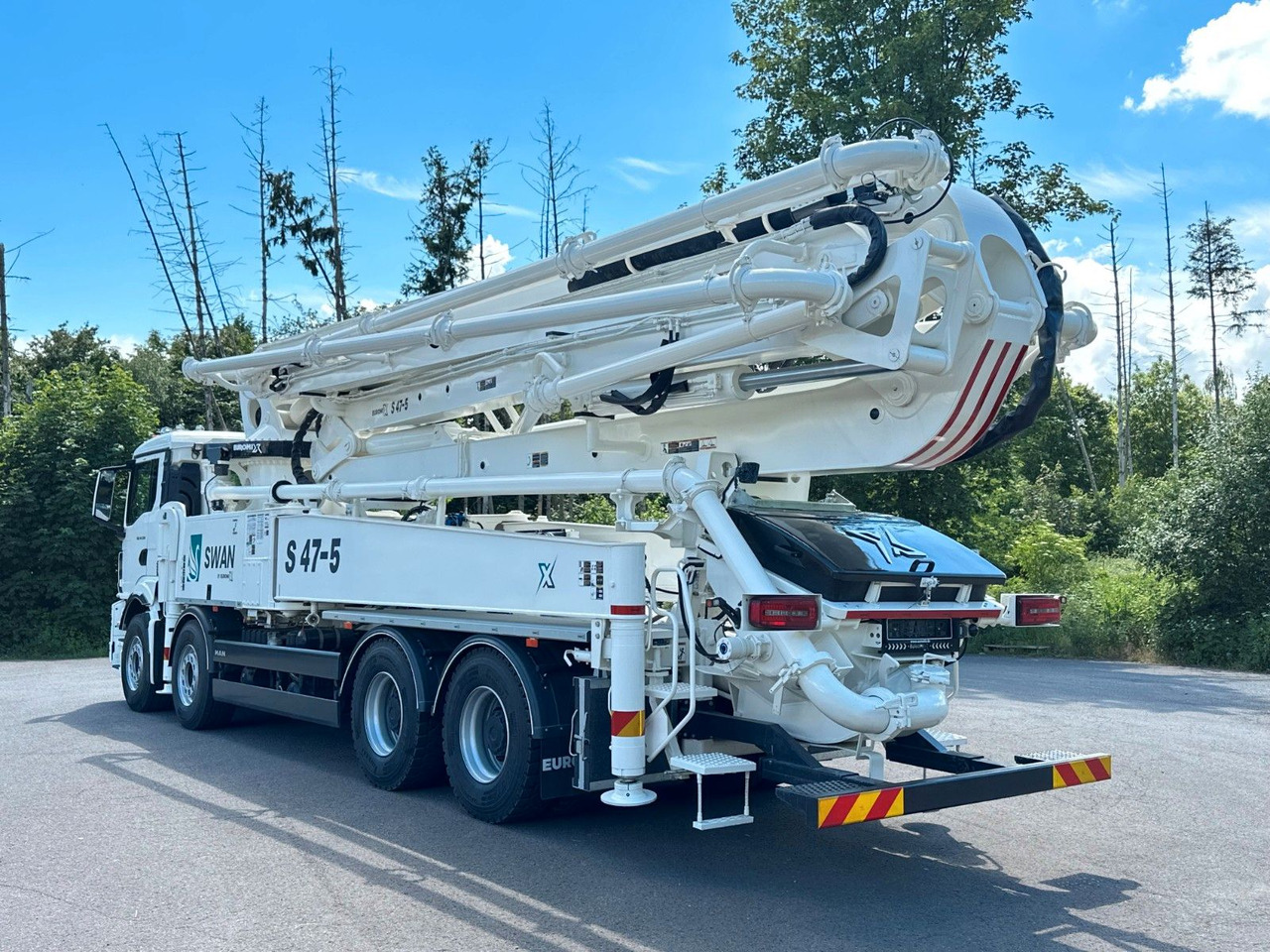 MAN TGS 41.520 8x4 SWAN TSP 47-5 160RZ ( 47m ) - משאית מערבלת בטון: תמונה 4 MAN TGS 41.520 8x4 SWAN TSP 47-5 160RZ ( 47m ) - משאית מערבלת בטון: תמונה 4