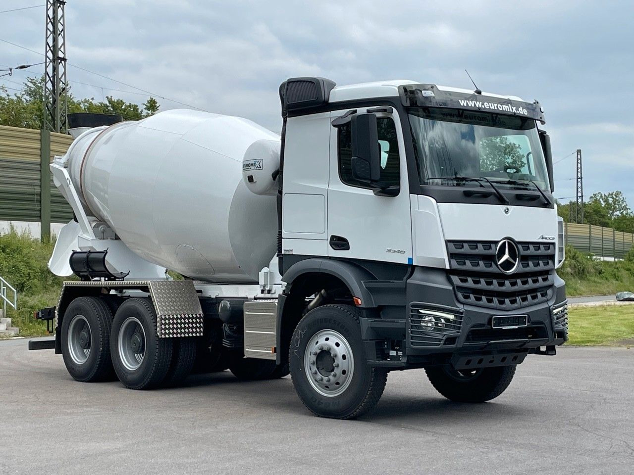 משאית מערבלת בטון Mercedes-Benz 3348 6X4 Arcos 5 EuromixMTP EM 9 R: תמונה 7