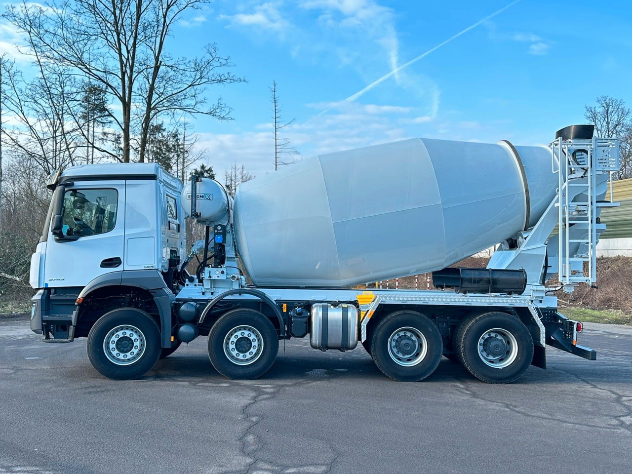 Mercedes-Benz Arocs 5 3743 8X4 / Euro6e EuromixMTP EM 10 L - משאית מערבלת בטון: תמונה 3 Mercedes-Benz Arocs 5 3743 8X4 / Euro6e EuromixMTP EM 10 L - משאית מערבלת בטון: תמונה 3