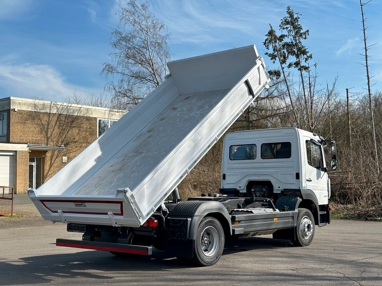 מזהיר Mercedes-Benz Atego 1224 K  EuromixMTP 3-Seiten-Kipper: תמונה 17