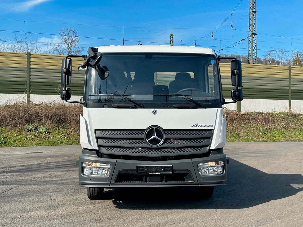 מזהיר Mercedes-Benz Atego 1224 K  EuromixMTP 3-Seiten-Kipper: תמונה 12