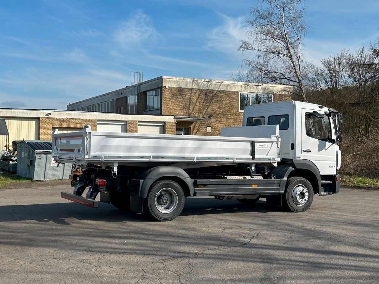 מזהיר Mercedes-Benz Atego 1224 K  EuromixMTP 3-Seiten-Kipper: תמונה 9