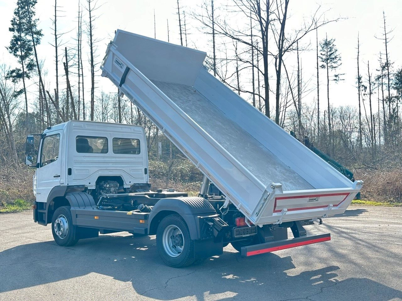מזהיר Mercedes-Benz Atego 1224 K  EuromixMTP 3-Seiten-Kipper: תמונה 16