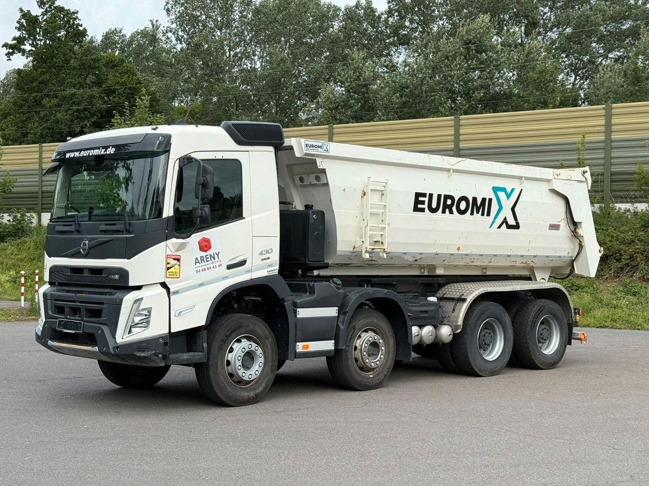 Volvo FMX 430 8X4 EuromixMTP 16m³ Hydraulische Klappe - מזהיר: תמונה 1 Volvo FMX 430 8X4 EuromixMTP 16m³ Hydraulische Klappe - מזהיר: תמונה 1
