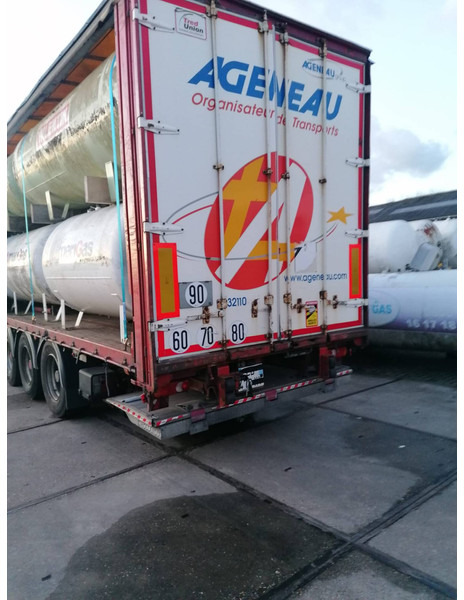 Curtain semi-trailer with used aboveground 2700 &4850L tanks Gas, Gaz, LPG, GPL, Propane, Butane tank ID 8.370 - סמיטריילר מכל: תמונה 3 Curtain semi-trailer with used aboveground 2700 &4850L tanks Gas, Gaz, LPG, GPL, Propane, Butane tank ID 8.370 - סמיטריילר מכל: תמונה 3