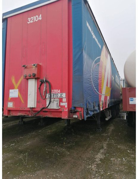 Curtain semi-trailer with used aboveground 2700 &4850L tanks Gas, Gaz, LPG, GPL, Propane, Butane tank ID 8.370 - סמיטריילר מכל: תמונה 2 Curtain semi-trailer with used aboveground 2700 &4850L tanks Gas, Gaz, LPG, GPL, Propane, Butane tank ID 8.370 - סמיטריילר מכל: תמונה 2
