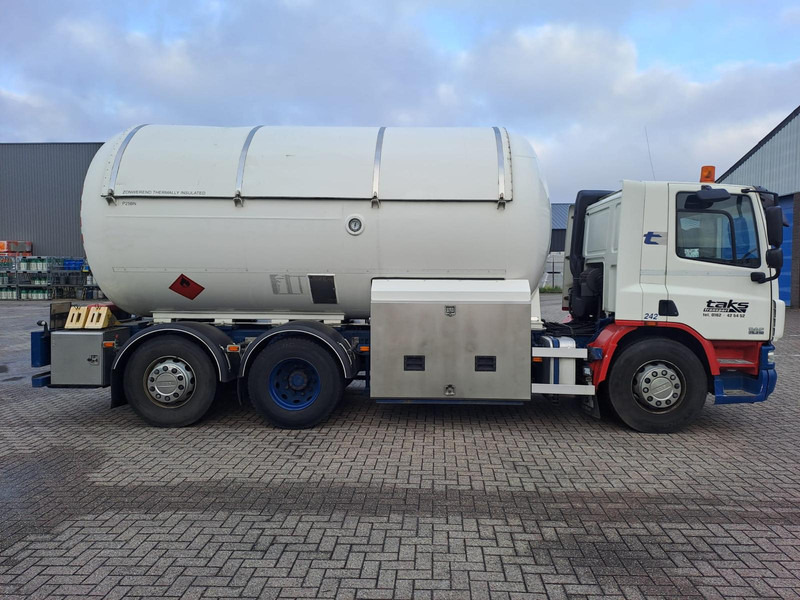 DAF FAN CF75. 6x2 -24030 Liter Gas tank truck ID 2.166 Rootselaar, flowmeter, pump, sunroof on tank - משאית מכל: תמונה 1 DAF FAN CF75. 6x2 -24030 Liter Gas tank truck ID 2.166 Rootselaar, flowmeter, pump, sunroof on tank - משאית מכל: תמונה 1