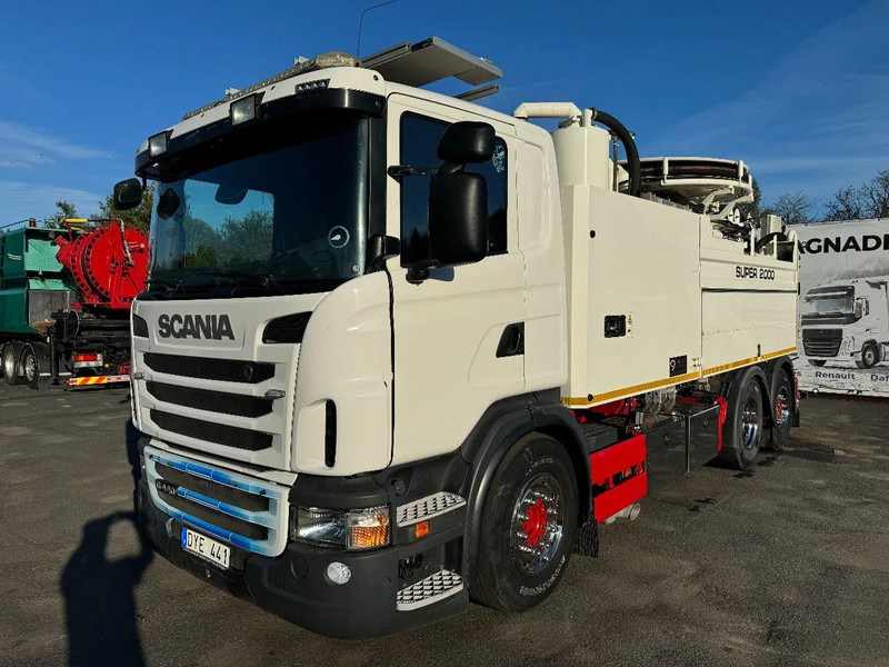 Scania G440 6x2*4, Euro 6, Wiedemann Super 2000 (6+4,5m3) + Recycler, 2013 - משאית ואקום: תמונה 3 Scania G440 6x2*4, Euro 6, Wiedemann Super 2000 (6+4,5m3) + Recycler, 2013 - משאית ואקום: תמונה 3