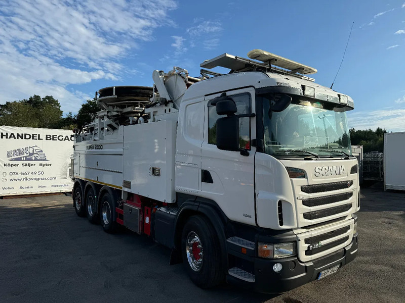 Scania R480 8x4, Combi W&R Super 2000 + Recycler, Euro 6, 2013 - משאית ואקום: תמונה 1 Scania R480 8x4, Combi W&R Super 2000 + Recycler, Euro 6, 2013 - משאית ואקום: תמונה 1