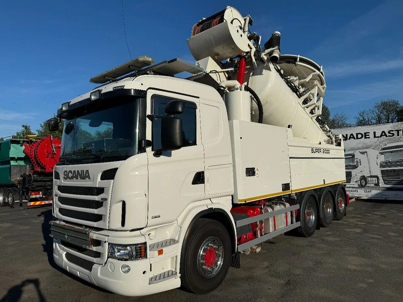 Scania R480 Sewer Jetter + Recycler, Euro 6, Super 2000 (16m3), 2013 - משאית ואקום: תמונה 4 Scania R480 Sewer Jetter + Recycler, Euro 6, Super 2000 (16m3), 2013 - משאית ואקום: תמונה 4
