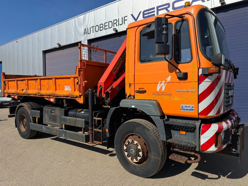 MAN ME 18.250 4X4 **BELGIAN TRUCK+PALFINGER PK8500** - מזהיר, משאית מנוף: תמונה 1 MAN ME 18.250 4X4 **BELGIAN TRUCK+PALFINGER PK8500** - מזהיר, משאית מנוף: תמונה 1