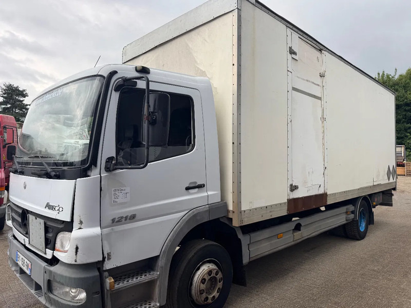 Mercedes-Benz Atego 1218 **MANUAL GEARBOX-STEEL SUSPENSION** - משאית תיבה: תמונה 1 Mercedes-Benz Atego 1218 **MANUAL GEARBOX-STEEL SUSPENSION** - משאית תיבה: תמונה 1