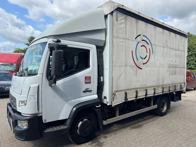 Renault D7.5 180 **EURO 6-AC** - משאית וילונות צד: תמונה 1 Renault D7.5 180 **EURO 6-AC** - משאית וילונות צד: תמונה 1