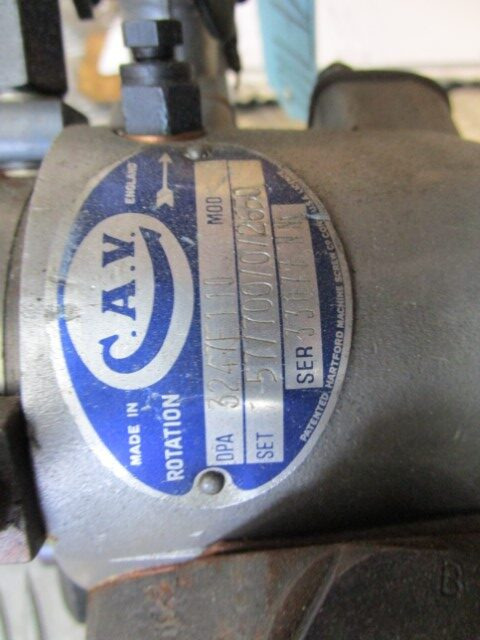 CAV ROTO DPA DIESEL FUEL INJECTION PUMP TYPE 3247F110 - מערכת דלק עבור משאית: תמונה 2 CAV ROTO DPA DIESEL FUEL INJECTION PUMP TYPE 3247F110 - מערכת דלק עבור משאית: תמונה 2