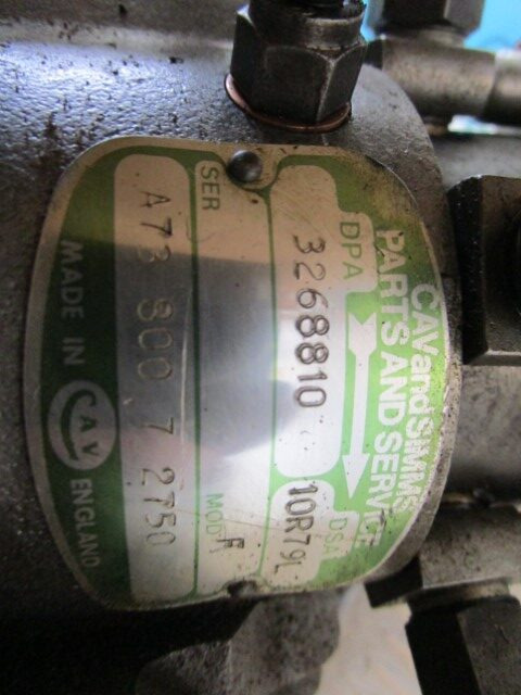 CAV ROTO DPA DIESEL FUEL INJECTION PUMP TYPE 3268810 - מערכת דלק עבור משאית: תמונה 3 CAV ROTO DPA DIESEL FUEL INJECTION PUMP TYPE 3268810 - מערכת דלק עבור משאית: תמונה 3