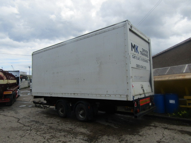 DRAWBAR BOX VAN TRAILER TANDEM AXLE (EX DRIVING SCHOOL MOT EXPIRED) - קרון נגרר בתיבה סגורה: תמונה 5 DRAWBAR BOX VAN TRAILER TANDEM AXLE (EX DRIVING SCHOOL MOT EXPIRED) - קרון נגרר בתיבה סגורה: תמונה 5
