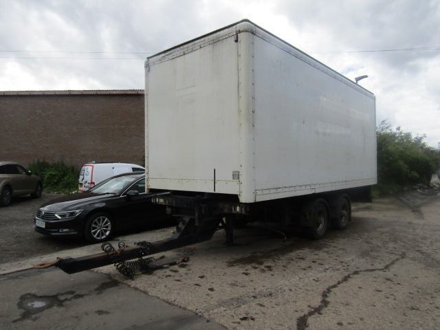 DRAWBAR BOX VAN TRAILER TANDEM AXLE (EX DRIVING SCHOOL MOT EXPIRED) - קרון נגרר בתיבה סגורה: תמונה 4 DRAWBAR BOX VAN TRAILER TANDEM AXLE (EX DRIVING SCHOOL MOT EXPIRED) - קרון נגרר בתיבה סגורה: תמונה 4