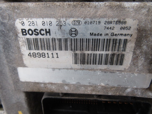MAN TGM/TGL ENGINE ECU BOSCH P/NO 0281010253 - ECU עבור משאית: תמונה 2 MAN TGM/TGL ENGINE ECU BOSCH P/NO 0281010253 - ECU עבור משאית: תמונה 2