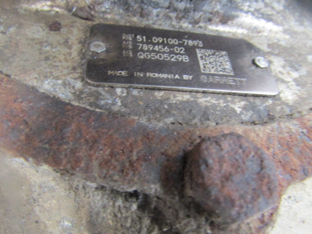 MAN TGS / TGX GARRETT TURBO P/NO 51.09100-7893 / 789456-02 - טורבו עבור משאית: תמונה 2 MAN TGS / TGX GARRETT TURBO P/NO 51.09100-7893 / 789456-02 - טורבו עבור משאית: תמונה 2