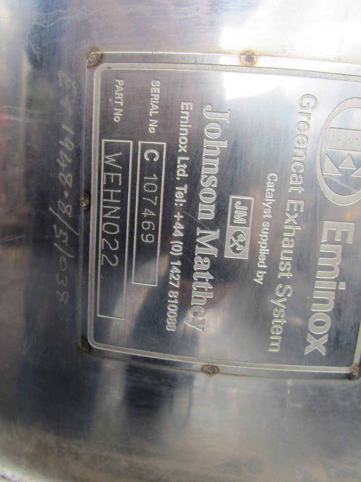 VOLVO FM9 / FM12 EMINOX DPF EXHAUST P/NO WEHN022 - מערכת פליטה עבור משאית: תמונה 2 VOLVO FM9 / FM12 EMINOX DPF EXHAUST P/NO WEHN022 - מערכת פליטה עבור משאית: תמונה 2