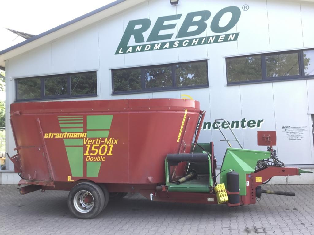 Strautmann VERTI-MIX 1501 DOUBLE - עגלת מערבל מספוא: תמונה 1 Strautmann VERTI-MIX 1501 DOUBLE - עגלת מערבל מספוא: תמונה 1