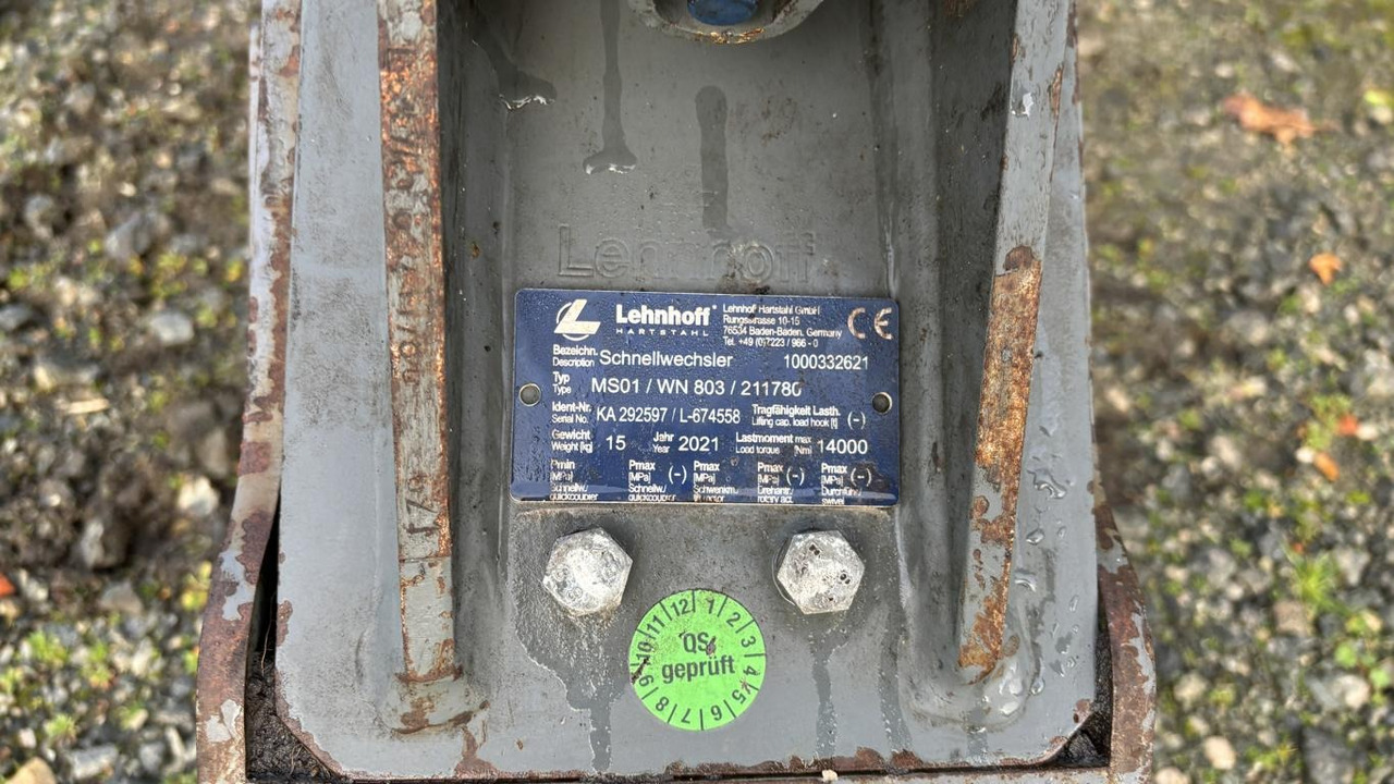 Wacker 803 - מיני מחפר: תמונה 2 Wacker 803 - מיני מחפר: תמונה 2