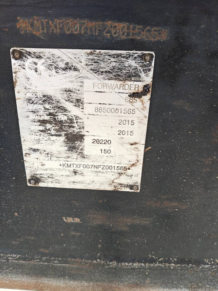 Komatsu 865 - משלח: תמונה 3 Komatsu 865 - משלח: תמונה 3