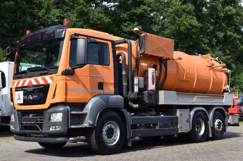 משאית MAN TGS 26.440 BL 6x2/KROLL/Saug u.Druck kombi,Funk: תמונה 1