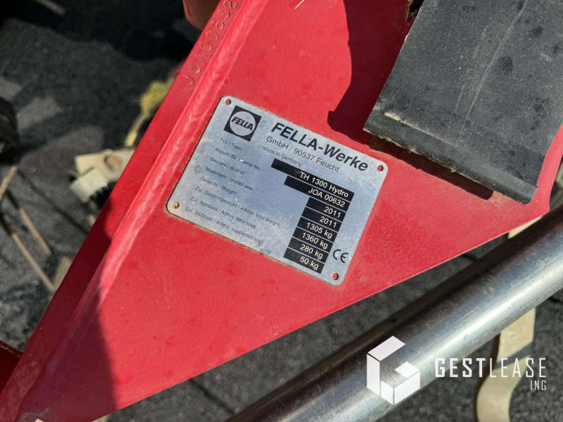 גורף/ מגרפה FELLA TH1300 HYDRO: תמונה 6