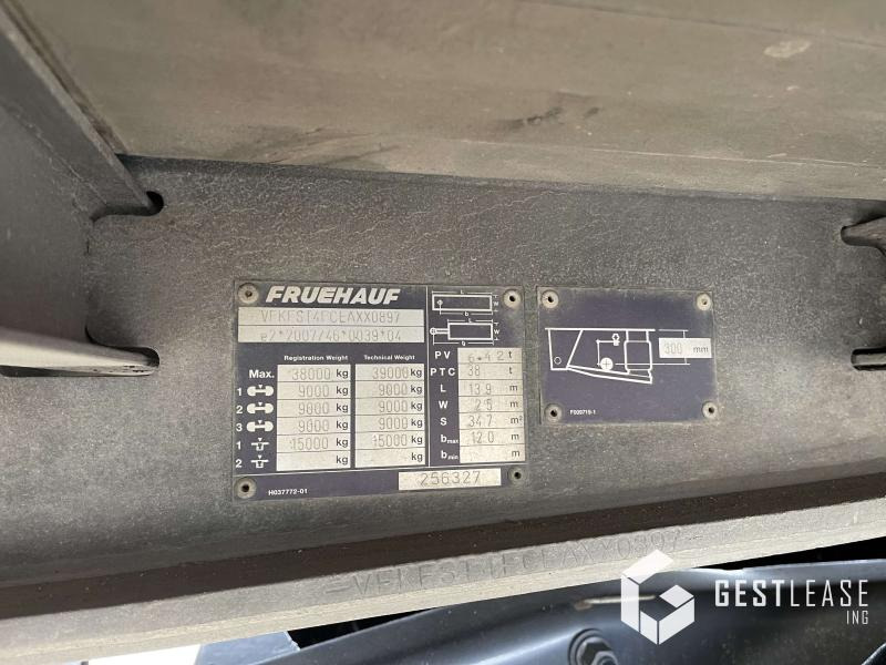 קרון נגרר עם וילונות צד Fruehauf Rideaux coulissants 3 essieux: תמונה 15 קרון נגרר עם וילונות צד Fruehauf Rideaux coulissants 3 essieux: תמונה 15