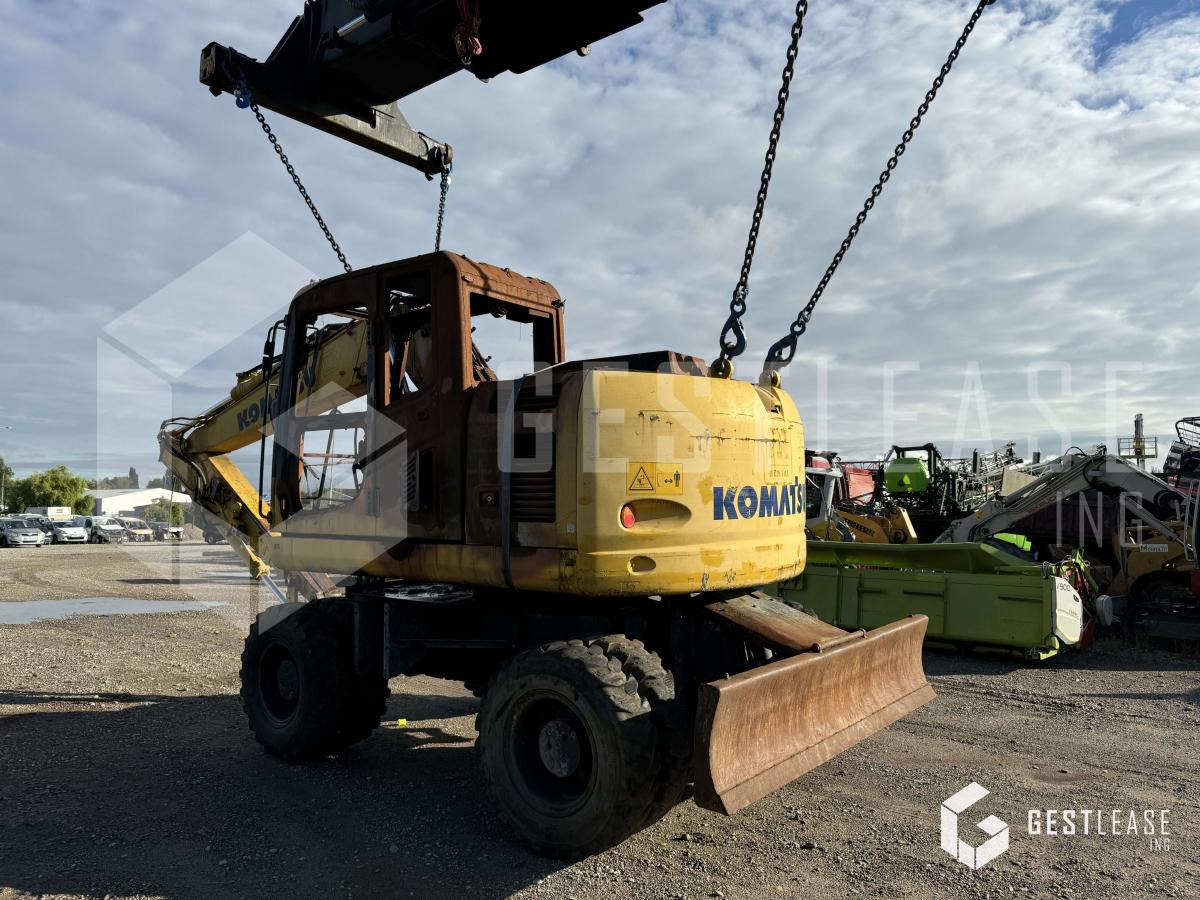 KOMATSU PW148-10 - מחפר גלגלים: תמונה 3 KOMATSU PW148-10 - מחפר גלגלים: תמונה 3