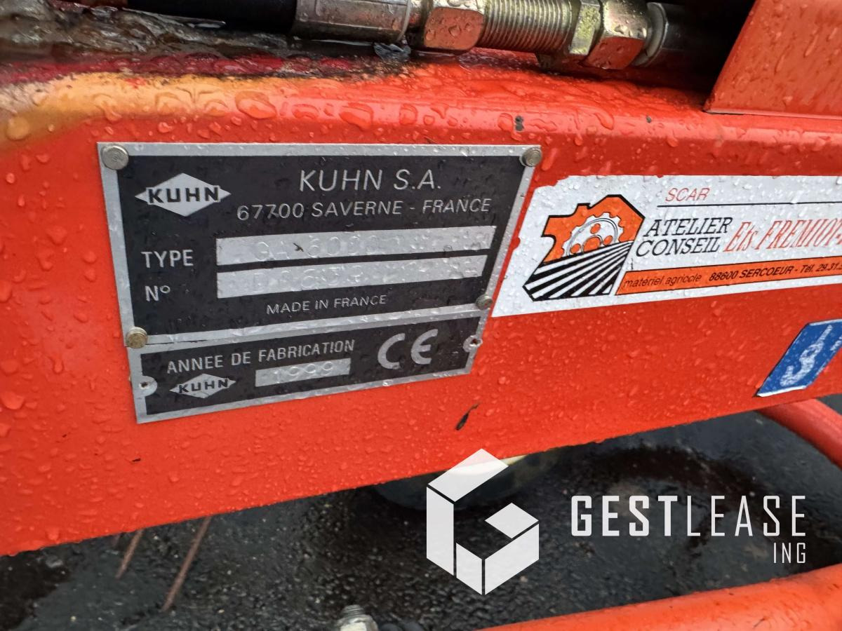 Kuhn GA 6000 - גורף/ מגרפה: תמונה 4 Kuhn GA 6000 - גורף/ מגרפה: תמונה 4