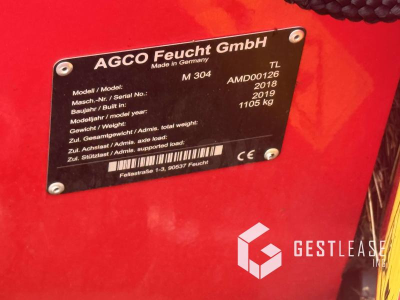 Massey Ferguson M304 TL - מכסחה: תמונה 5 Massey Ferguson M304 TL - מכסחה: תמונה 5