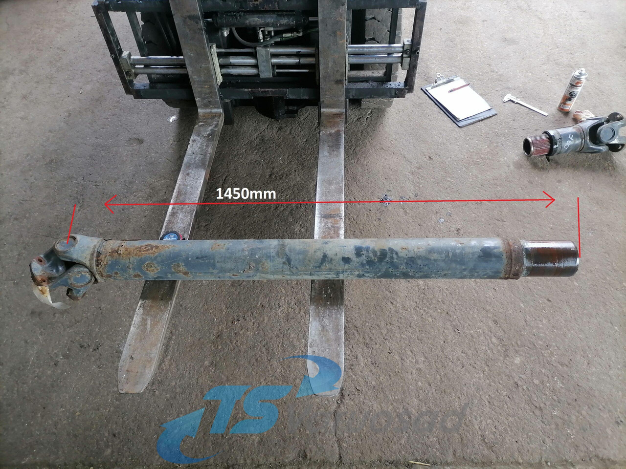 DAF Propeller shaft 12345 - גל מדחף עבור משאית: תמונה 3 DAF Propeller shaft 12345 - גל מדחף עבור משאית: תמונה 3