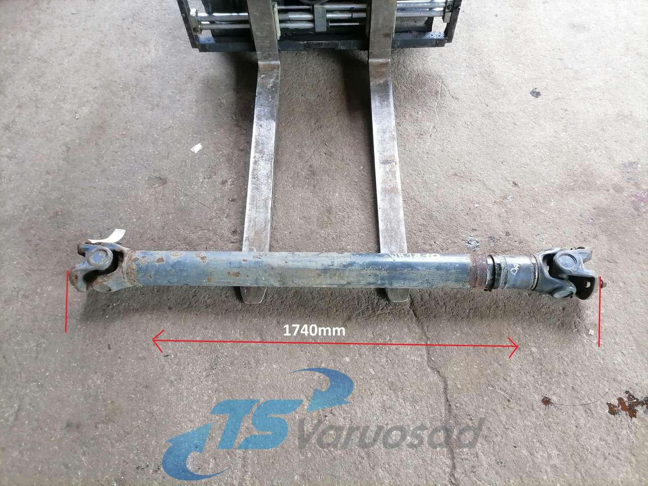 DAF Propeller shaft 12345 - גל מדחף עבור משאית: תמונה 2 DAF Propeller shaft 12345 - גל מדחף עבור משאית: תמונה 2