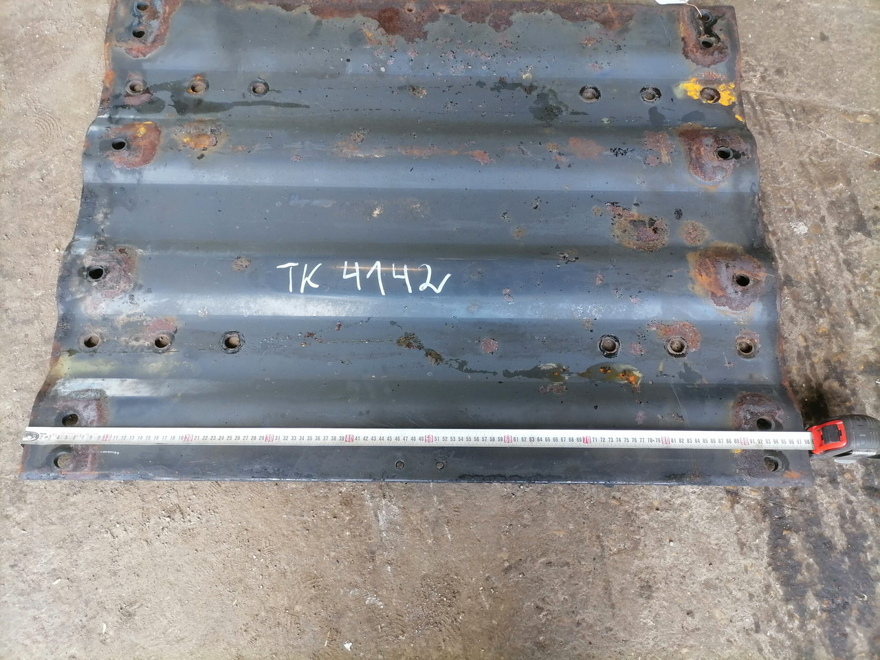 מצמד גלגל חמישי עבור משאית DAF Saddle plate 1377193: תמונה 8