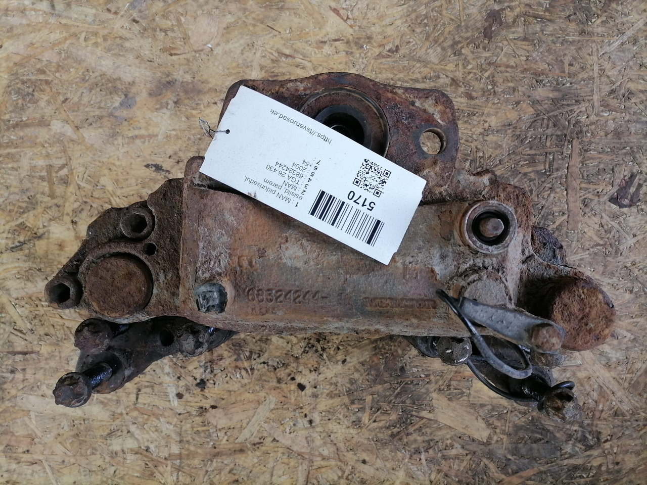 MAN Brake caliper 68324244 - חלקי בלמים עבור משאית: תמונה 3 MAN Brake caliper 68324244 - חלקי בלמים עבור משאית: תמונה 3