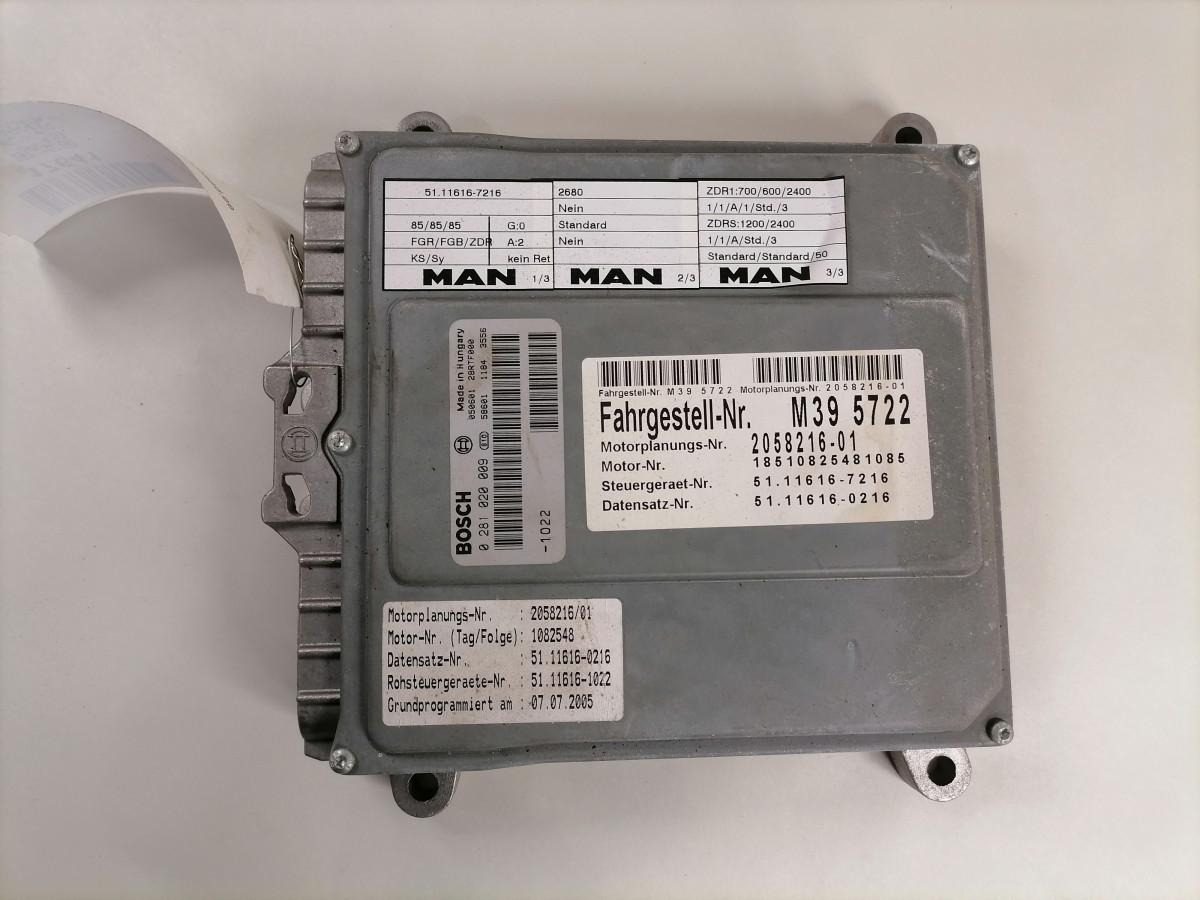 MAN EMS control unit 51116167216 - ECU עבור משאית: תמונה 3 MAN EMS control unit 51116167216 - ECU עבור משאית: תמונה 3