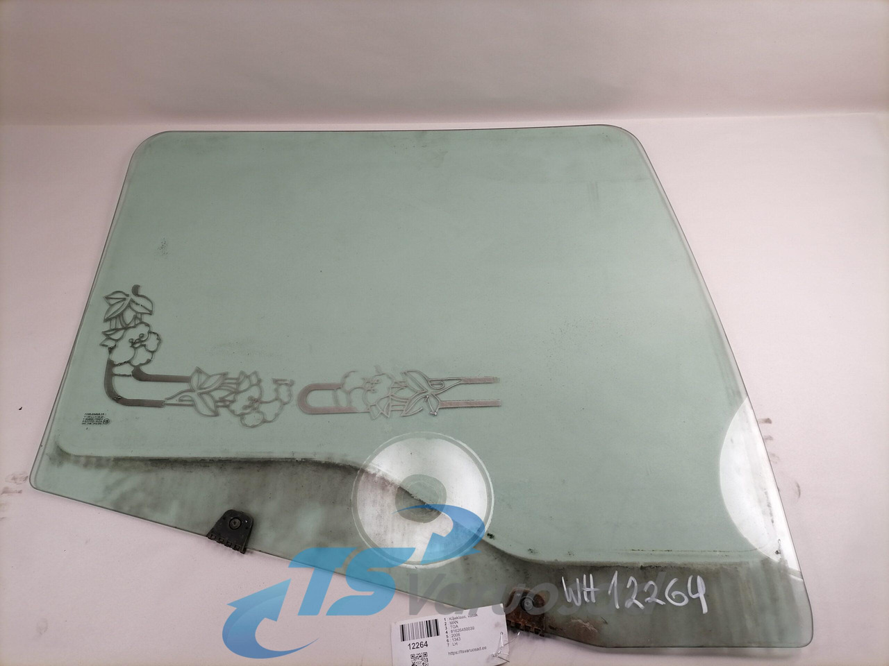 MAN Küljeklaas, vasak 81626450039 - חלון וחלקים עבור משאית: תמונה 2 MAN Küljeklaas, vasak 81626450039 - חלון וחלקים עבור משאית: תמונה 2