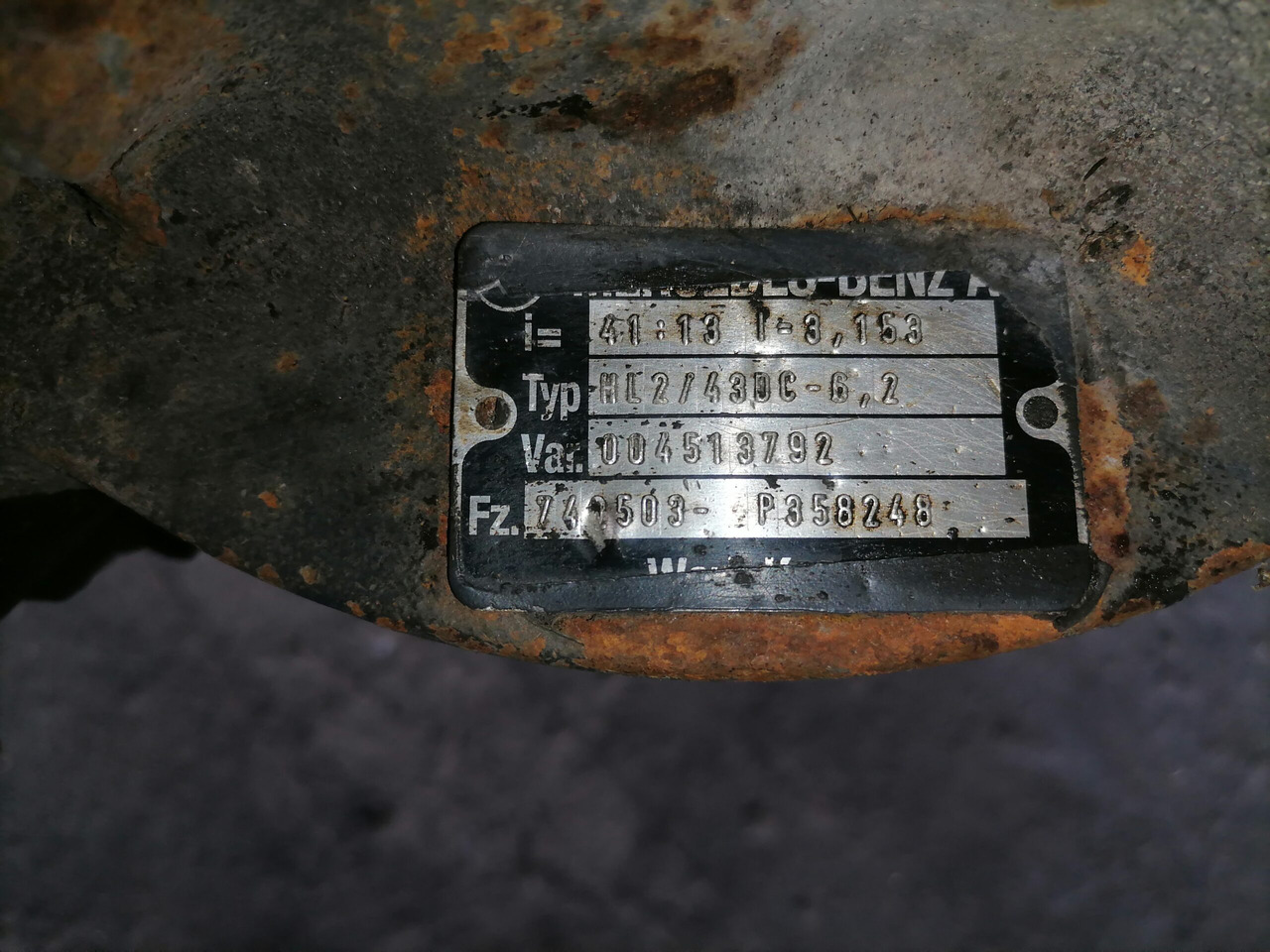 MB Final drive 004513792 - הנעה סופית עבור משאית: תמונה 3 MB Final drive 004513792 - הנעה סופית עבור משאית: תמונה 3