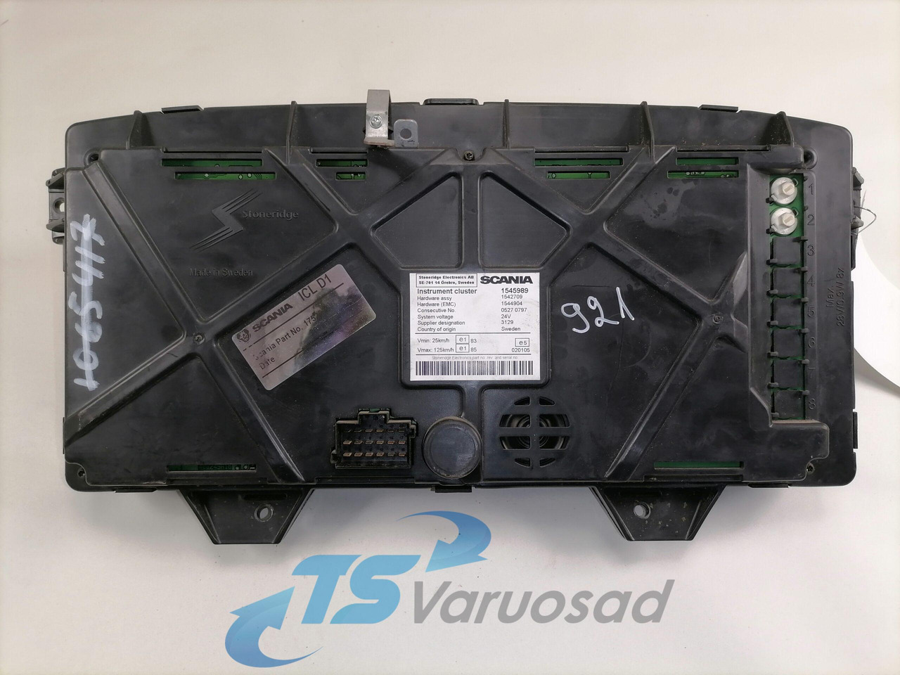 Scania Dashboard 1752625 - לוח מחוונים עבור משאית: תמונה 3 Scania Dashboard 1752625 - לוח מחוונים עבור משאית: תמונה 3