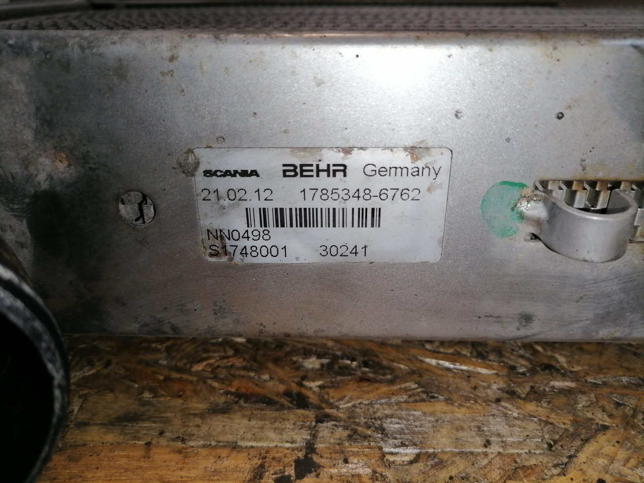 Scania EGR radiator 1785348 - מקרר EGR עבור משאית: תמונה 4 Scania EGR radiator 1785348 - מקרר EGR עבור משאית: תמונה 4