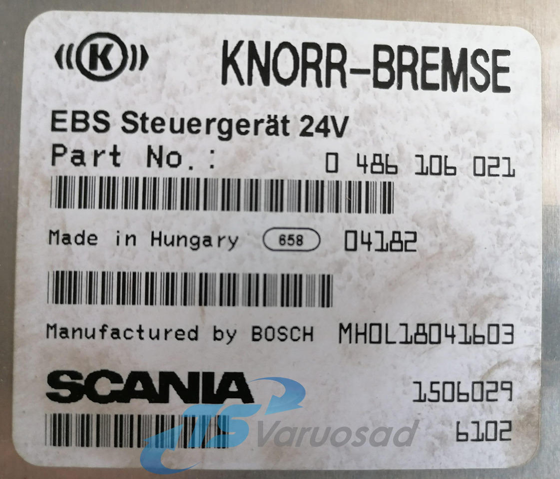 Scania Ecu, EBS 1506029 - ECU עבור משאית: תמונה 4 Scania Ecu, EBS 1506029 - ECU עבור משאית: תמונה 4