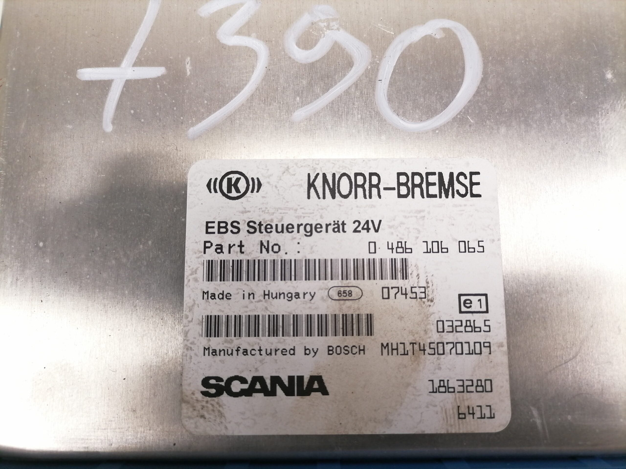 Scania Ecu, EBS 1863280 - ECU עבור משאית: תמונה 3 Scania Ecu, EBS 1863280 - ECU עבור משאית: תמונה 3