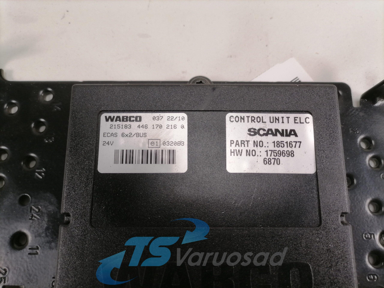 Scania Ecu, ECAS 1851677 - ECU עבור משאית: תמונה 4 Scania Ecu, ECAS 1851677 - ECU עבור משאית: תמונה 4